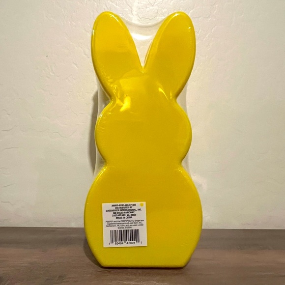 PEEPS Easter Bunny Egg Storage Containers Yellow Set of 4 - Picture 3 of 8